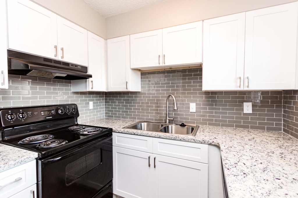 kitchen with granite top